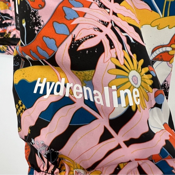 The North Face Hydrenaline 2000 Windwall Jacket Black Multicolored Print NWT - Picture 11 of 17